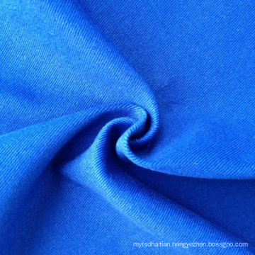 Cotton Spandex Twill Dyed Fabric for Clothing (QF13-0234)